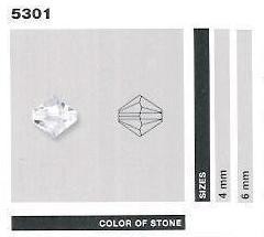 PERLE CRISTAL SW 5328/3mm COLORS (144)