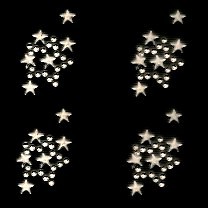 APPLICAZIONI STRASS TERMO SM510 4pz