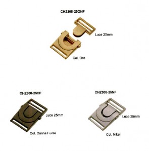 CHZ308-25CF FIBBIA ZAMA 25mm CANNA FUCIL