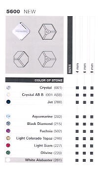 PERLE CUBO SW 5600/6 CRYSTAL ABB (36)
