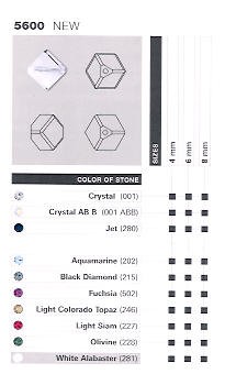 PERLE CUBO SW 5600/6 CRYSTAL (36)