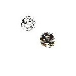 PALLINA STRASS METALLO 10mm (12)