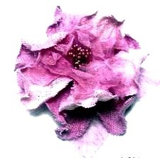 APPLICAZIONE FIORE LIN SUR BROCHE 8171