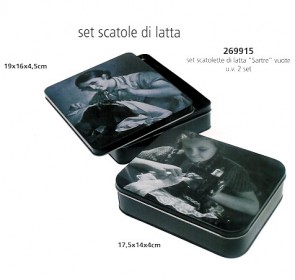 269915 SCATOLE DI LATTA SERIGRAF SET 2p