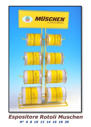 ELASTICO MUSCHEN ESPOSITORE 8 ROTOLI