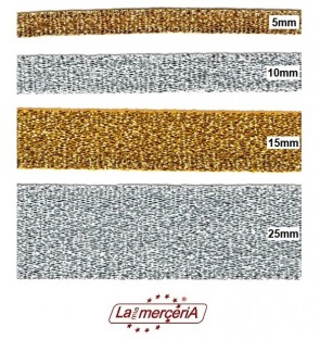31 GROS GRAIN LAME' 10mm (10)