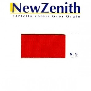 NASTRO GROS GRAIN NEWZENITH N.05 AL MT