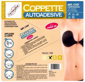 COPPETTE C107 AUTOADESIVE NO PUSH-UP