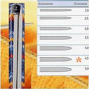 FERRI MAGLIA GRIGIOP.ALLUM. 40cm 4,5mm