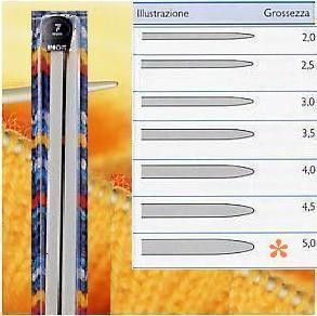 FERRI MAGLIA GRIGIOP.ALLUM. 40cm 5,0mm