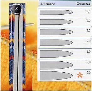 FERRI MAGLIA GRIGIOP.PLAST. 40cm 10mm
