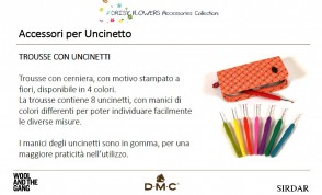 U1885 SET 8 UNCINETTI CON POCHETTE