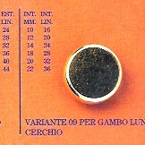 CERCHIO VAR.09 lin.36 PER BOTT.RIC.18mm