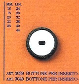 3039 16mm BOTT. RICOP. FORO PER INSERTO