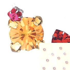 STRASS SW ROSETTA CAST.CROCE SS12 (144)