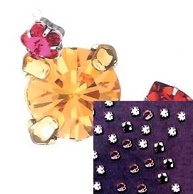 STRASS ROSETTA CAST.CROCE COL.SS20 (144)