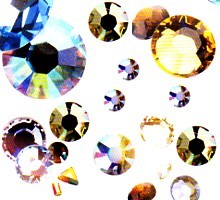 STRASS ROSETTA SW HF SS12 CRY/COL (144)