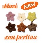 FBWW28C FIORI GRANDI FELTRO C/PERLE