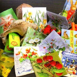 TOVAGLIOLI DECOUPAGE 33x33cm 20pz