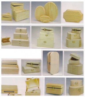 862.17 SCATOLA LEGNO TONDA 17cm