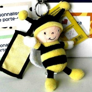 KIT PORTACHIAVI PELUCHE APE-GIO'