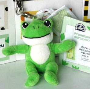 KIT PORTACHIAVI PELUCHE RANA-CRA