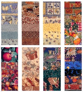 TESSUTO PATCHWORK 45x55 5 TAGLI VARI