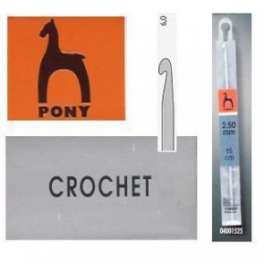UNCINETTI GRIGIO PONY 15cm 6,0mm