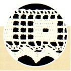 PIZZO COTONE BIANCO/ECRU 60mm (25)