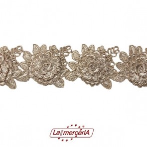 2212 PASSAM.MACRAME' FIORI H.7cm (4,5)