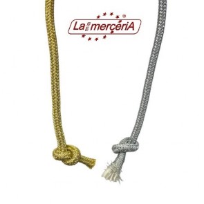 42066 CORDONE TUBOLARE LUREX 6mm (25)
