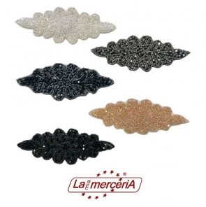 APPLICAZIONE C/PERLE E CRISTALLI 858400