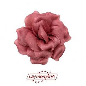 131706 APPLICAZIONE FIORE ORGANZA 15cm