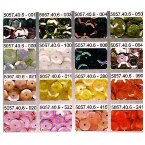 PAILLETTES CUP COUVETTE 06mm 650pz