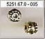 PERLE METALIZZATE 7x6mm 8pz