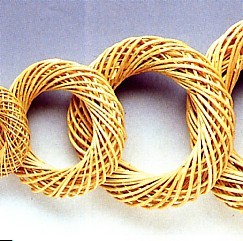 ANELLI SALICE 10 cm - CHIARO -