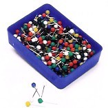 SPILLI TESTA COLORATA 17mm 150pz (5)