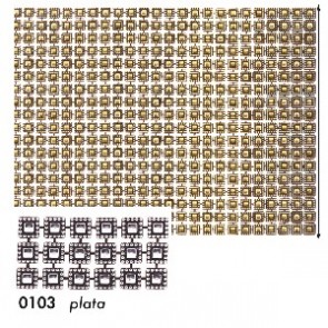 NASTRO H.110mm CON BORCHIE QUADRATE