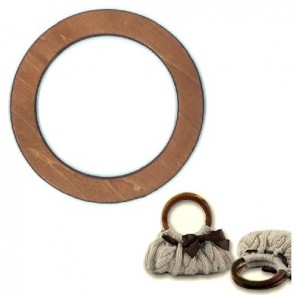 ML028 MANICO DI LEGNO PER BORSA UN PAIO