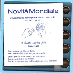 DITALI TAGLIAFILO IN ACCIAIO ASS.(60)