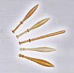 FUSELLI IN LEGNO CARPINO UNA/DUE T.10pz