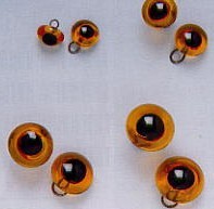 OCCHI PER ANIMALI DI VETRO 10mm (50)