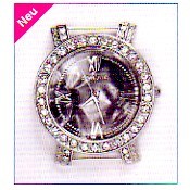 OROLOGIO ROTONDO 35mm CON STRASS