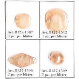 PERLE DI VETRO SANDALO 1pz