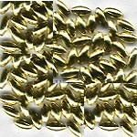 PERLE DORATE OLIVETTE 30pz 8x4mm (10)