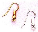 GANCI ORECCHINI 0,9cm ARGENTATI (144)