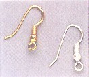 GANCI ORECCHINI 0,9cm ARGENTATI 6pz
