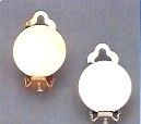 CLIPS ORECCHINI 15mm DORATI 2pz