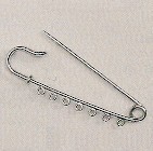 SPILLA KILT CON ANELLI 56 mm 2pz