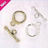 MOSCHETTONE 09mm COL.ARGENTO